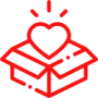 Icon Depicting Donation on Master-Pieced INC Website